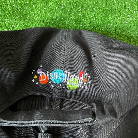 Disneyland Resort 2011 Walt Disney Black Adjustable Baseball Hat Cap OS - Picture 5 of 8